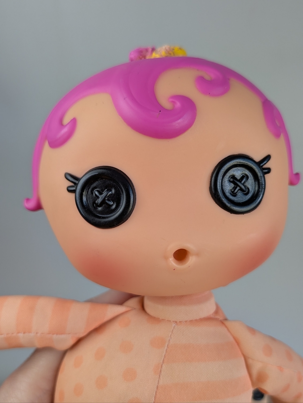 Lalaloopsy Babies, Plush Body Baby Dolls w Vinyl Heads (Flaws) MGA - Picture 6 of 11